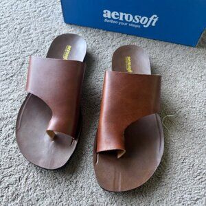 Aerosoft Daffodil comfort walking Brown Sandals Size 8 - BRAND NEW